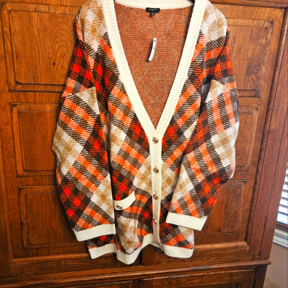 Button-Down Sweater From Talbots.
